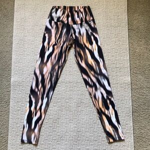 Flame Patterned Leggings